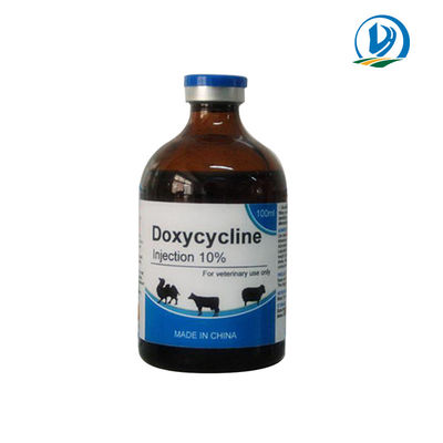 Inyección inyectable veterinaria del Doxycycline el 10% de las drogas de los antibióticos para el anti-bacteriano