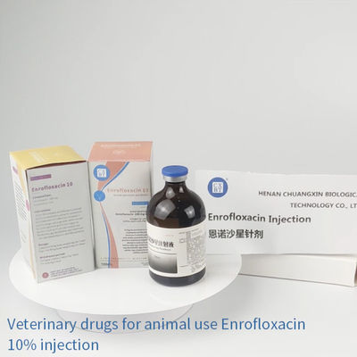 Inyección de Enrofloxacin el 10% de las aves del cerdo de las drogas de la veterinaría de Pasteurellosis