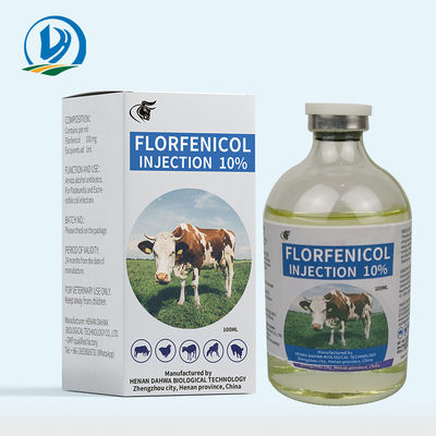 La veterinaría de CXBT droga las infecciones Florfenicol el 10% de las vías respiratorias del ganado