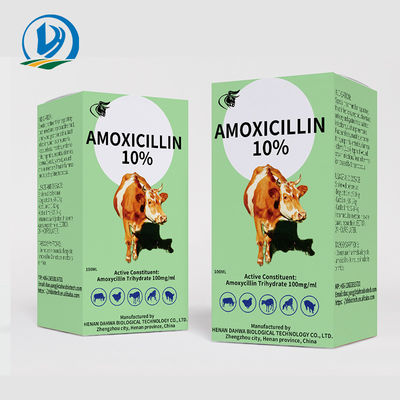 Pare la inyección intramuscular de la amoxicilina de las drogas 150mg/ml el 10% de la veterinaría