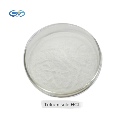 Suministro de fábrica veterinaria CAS 5086-74-8 Tetramisole HCl Medicamento Grado Antibióticos solubles en agua