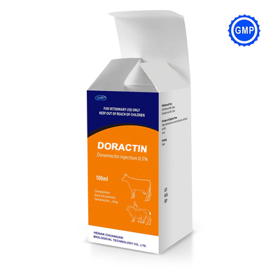 Drogas inyectables veterinarias de Doramectin altamente eficaces para los nematodos gastrointestinales