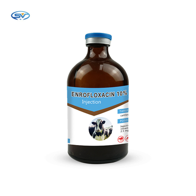 Drogas inyectables veterinarias Quinolones 100ml de CXBT Enrofloxacin el 10%