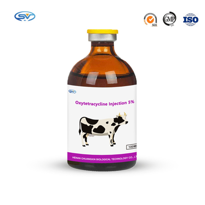Inyección respiratoria anti el 5% de la oxitetraciclina de las drogas de oxitetraciclina de la inyección inyectable veterinaria del clorhidrato