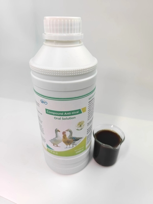 Líquido oral antivirus 1000ml de la solución del compuesto oral de la medicina para el calor de vaciamiento y las aves de corral de desintoxicación