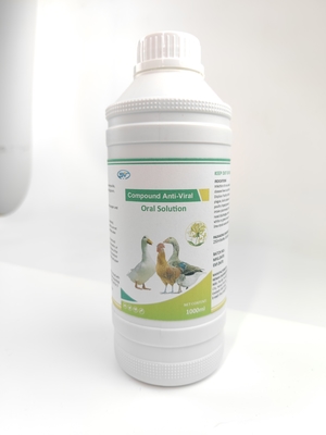 Líquido oral antivirus 1000ml de la solución del compuesto oral de la medicina para el calor de vaciamiento y las aves de corral de desintoxicación