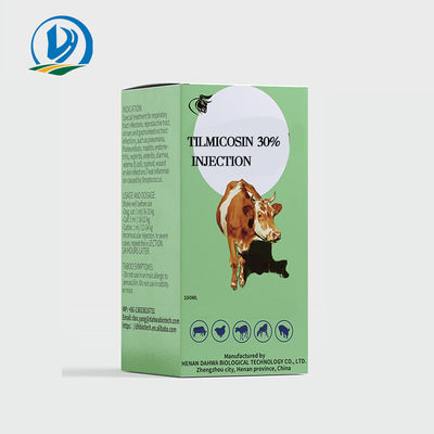 Drogas de la veterinaría de la inyección del 30% Tilmicosin para las aves de corral de los cerdos del ganado de las ovejas