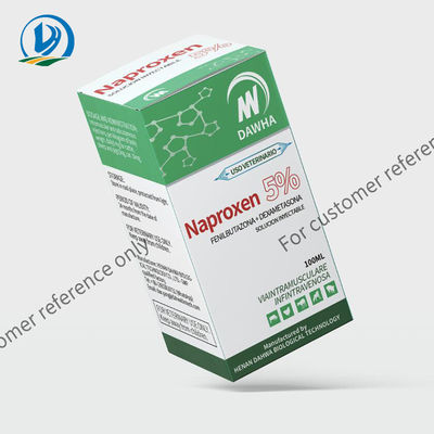 Naproxen veterinario el 10% Sterold de las drogas antiparásitos DL del GMP CAS 22204-53-1 para el ganado y los animales domésticos