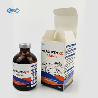 Inflamatorios antis de las drogas inyectables veterinarias del Naproxen 50Mg/ML del 5% alivian fiebre