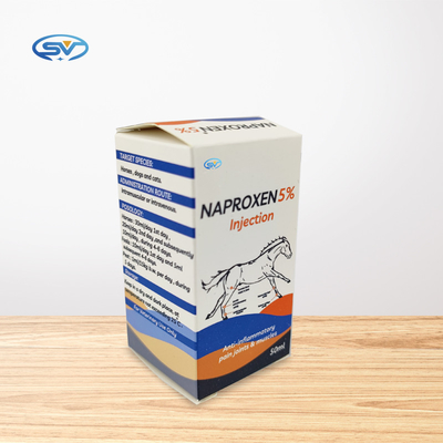 Inflamatorios antis de las drogas inyectables veterinarias del Naproxen 50Mg/ML del 5% alivian fiebre