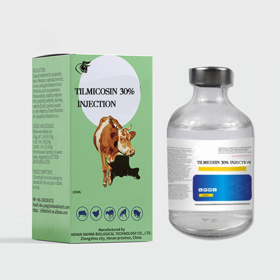 El ganado inyectable veterinario Tilmicosin de las drogas fosfata la inyección subcutánea el 30% CAS108050-54-0 de Tilmicosin