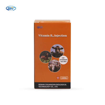 Drogas inyectables veterinarias de la vitamina B12 para el uso del ganado y de las aves de corral